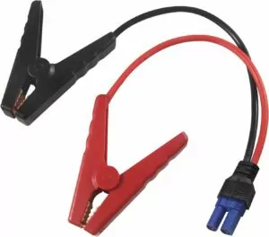 KUNCAN EC5 Jump Starter Cable with Battery Clamps - 12V Replacement Alligator Clips to EC5 Connector Car Jumper Cable for Emergency Portable Car Jump Start Battery Booster Cable 10AWG Silicone Wire