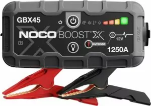 NOCO Boost X GBX45 1250A 12V UltraSafe Portable Lithium Jump Starter, Car Battery Booster Pack, USB-C Powerbank Charger, and Jumper Cables for up to 6.5-Liter Gas and 4.0-Liter Diesel Engines