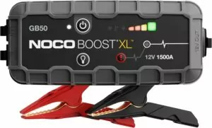 NOCO Boost XL GB50 1500 Amp 12-Volt UltraSafe Lithium Jump Starter Box, Car Battery Booster Pack, Portable Power Bank Charger, and Jumper Cables for up to 7-Liter Gasoline and 4-Liter Diesel Engines