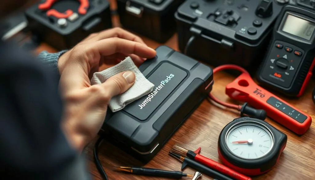 jump starter maintenance