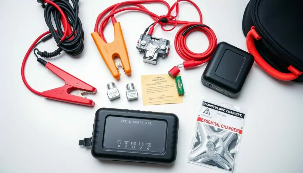 Jump start kit for cars