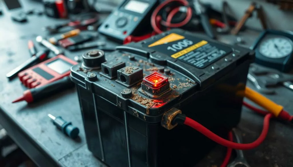 Jump starter battery problems