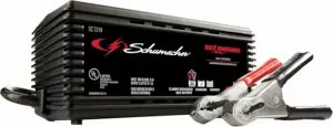 Schumacher Electric Battery Charger and Maintainer, 2-in-1, SC1319 - Fully Automatic, 1.5 Amp, 6 Volt and 12 Volt for Car, Power Sport and Marine Batteries